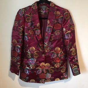 NWT Purple Jacquard Party Blazer
